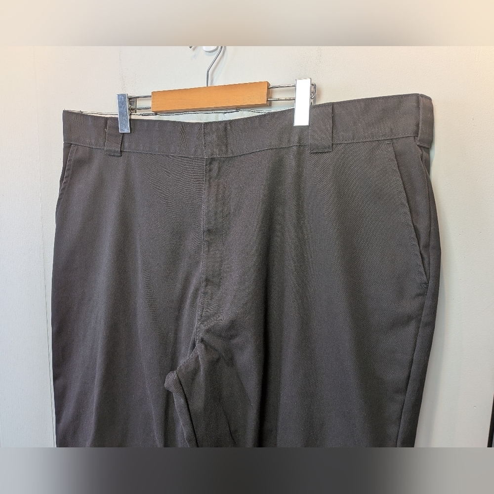 DICKIES Men Pants Size 44x30 Black Color Wide Leg Loose Fit Streetwear Sk8 - Picture 2 of 11